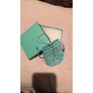Tiffany & Co. Large Heart 925 Silver Necklace